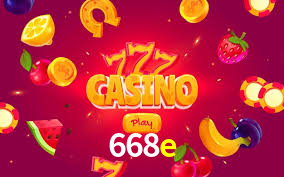 Descubra o Mundo do Cassino Online com 668e